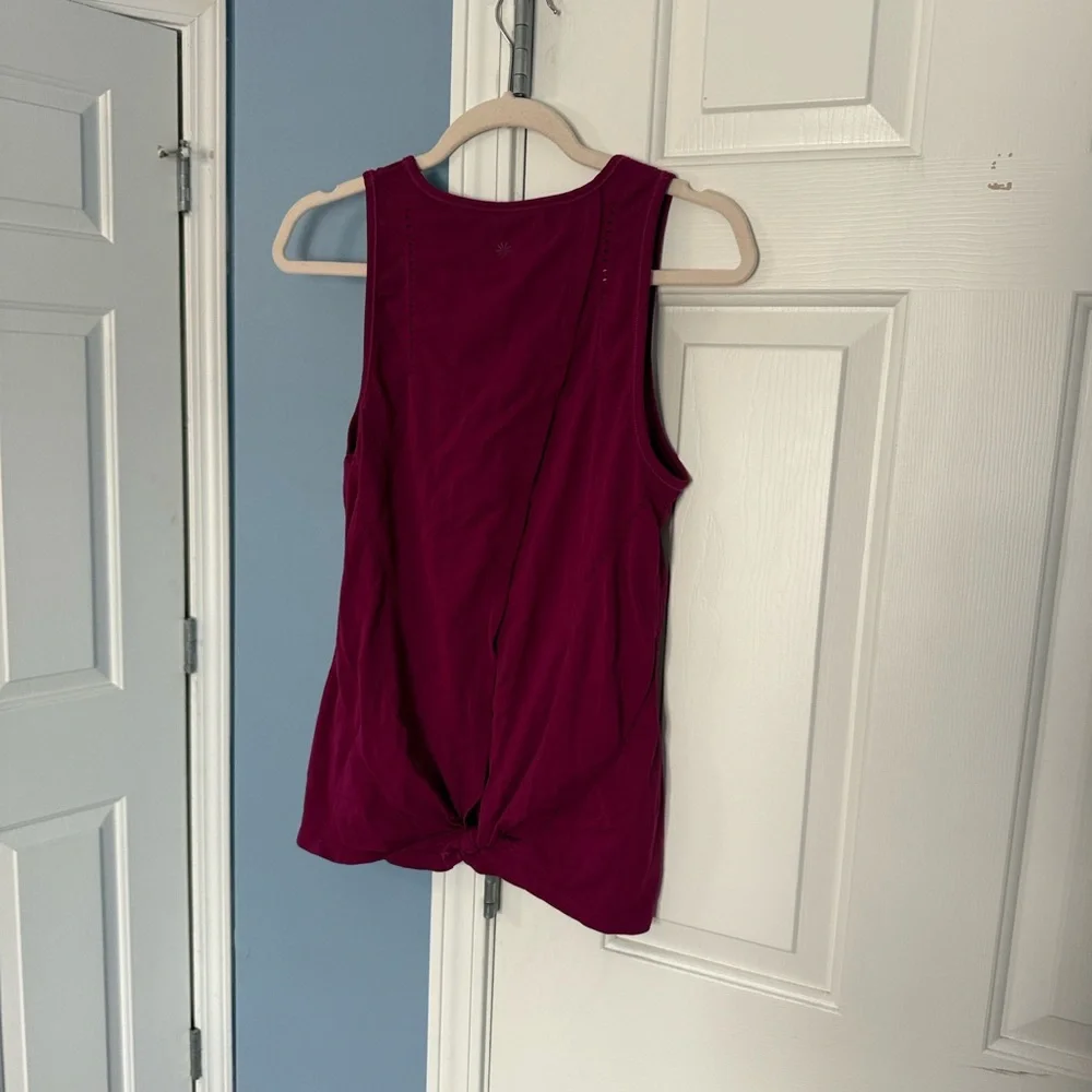 EUC Athleta Foothill Tank size M Magenta - Picture 5 of 7